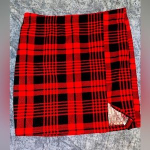 Plaid skirt